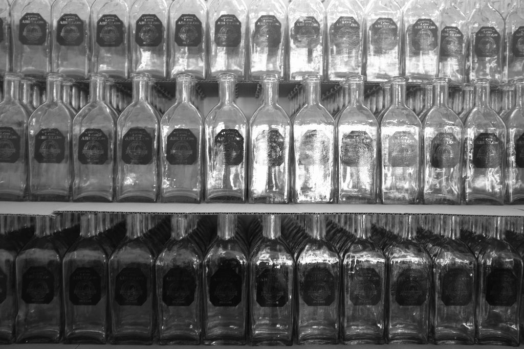 Tequila Fortaleza Blanco bottles