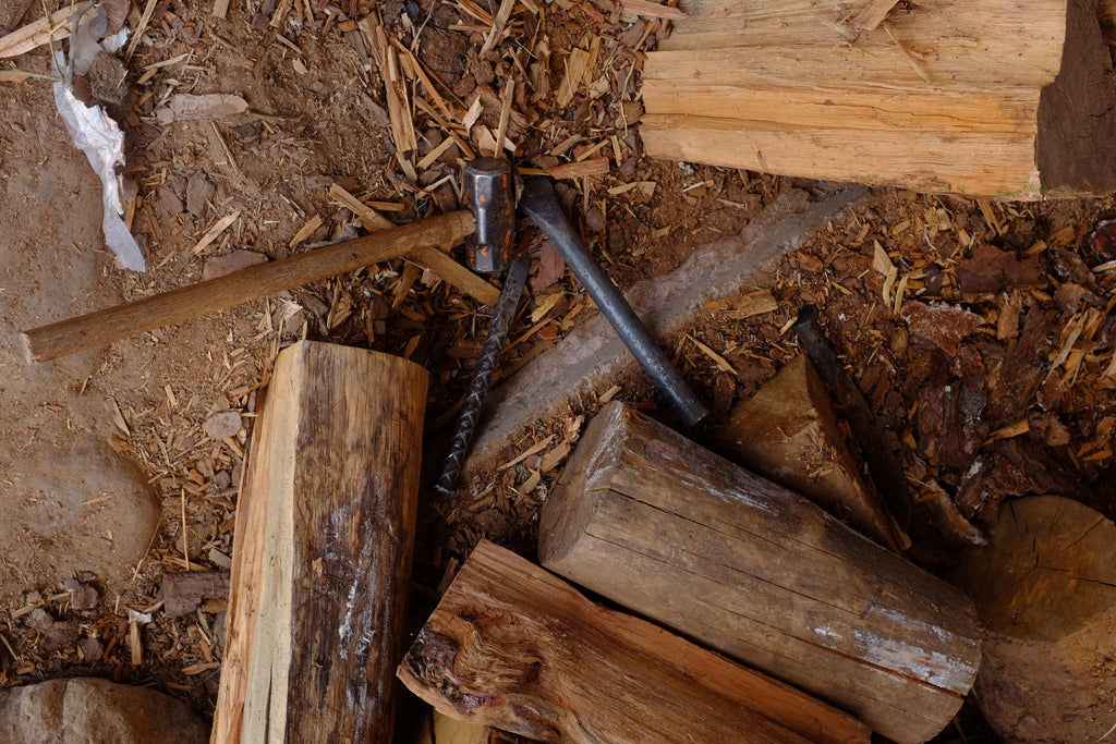 Wood used for the cooking of Agave