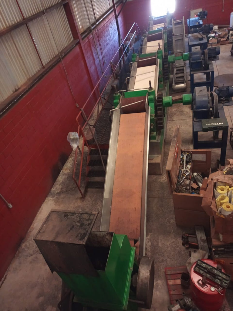 Mill belt for coocked agave