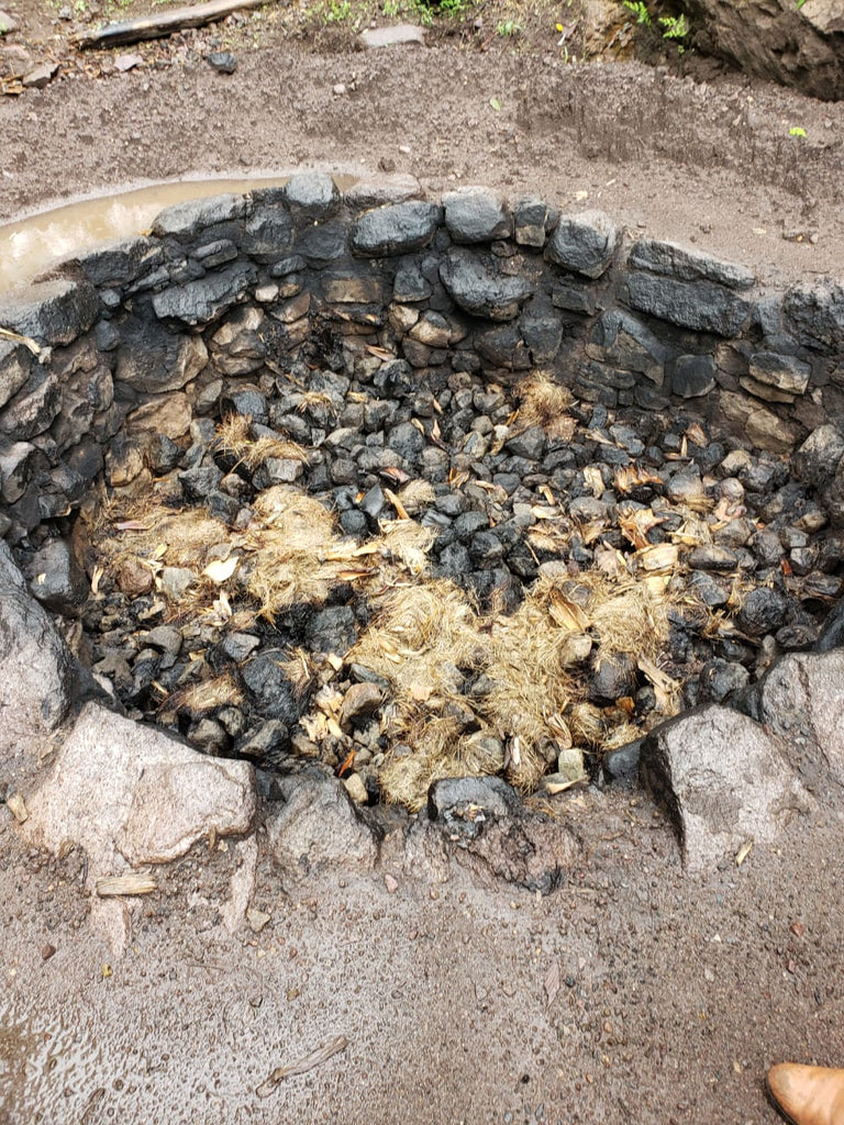 Derrumbes Guerrero conical pit oven