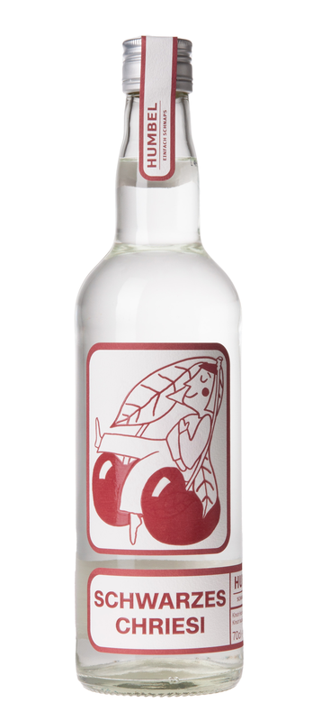Schwarzes Chriesi Kirsch Bottle